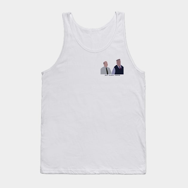 Hitchcock and Scully Tank Top by mimimeeep